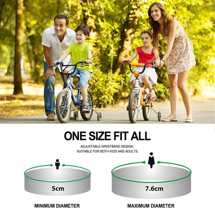 PU Leather Mosquito Repellent Bracelets 12 Pack