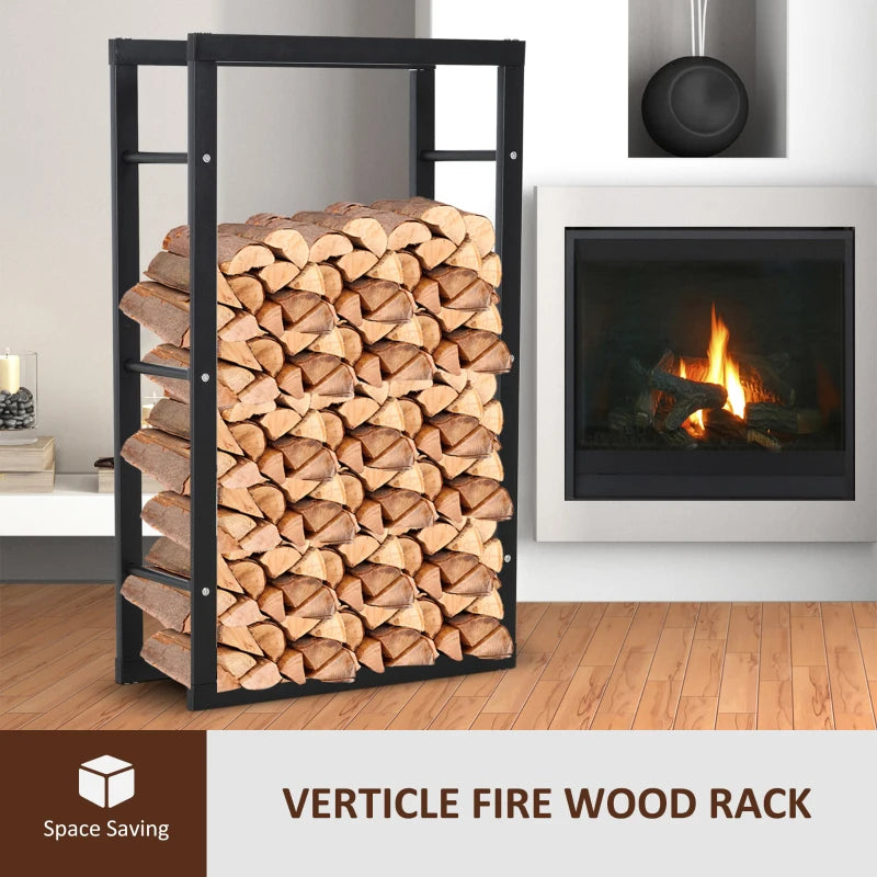 Firewood Rack Wood Storage Rack - 150x80x25cm