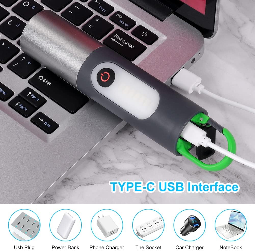 Rechargeable LED Flashlight and Camping Lantern Combo