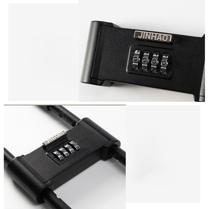 Anti Theft U-Shaped Lock with 4 Digits Code