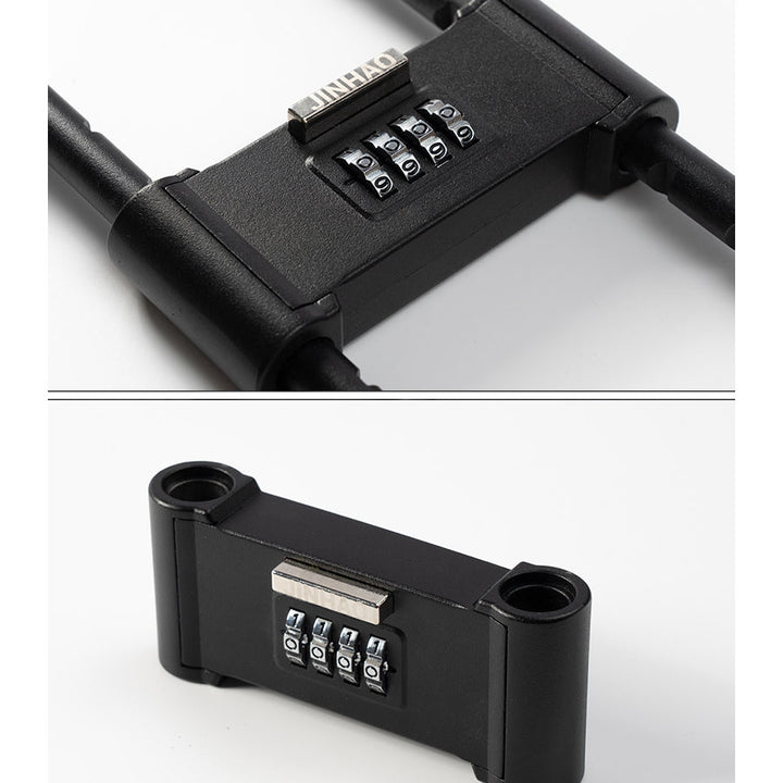 Anti Theft U-Shaped Lock with 4 Digits Code