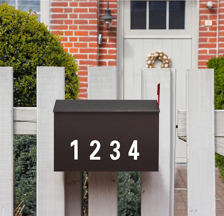 Mailbox with Flag Kit & Number Stickers