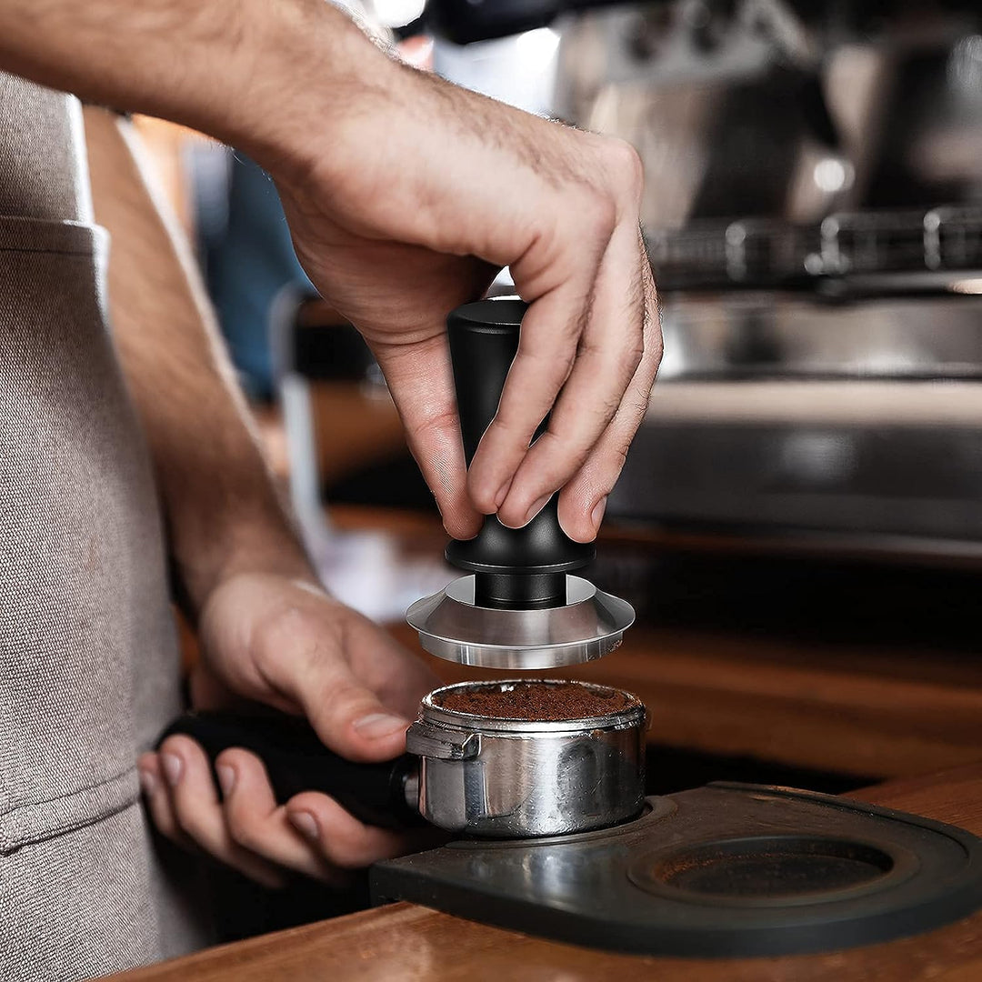 58mm Calibrated Espresso Coffee Tamper with Spring Loaded