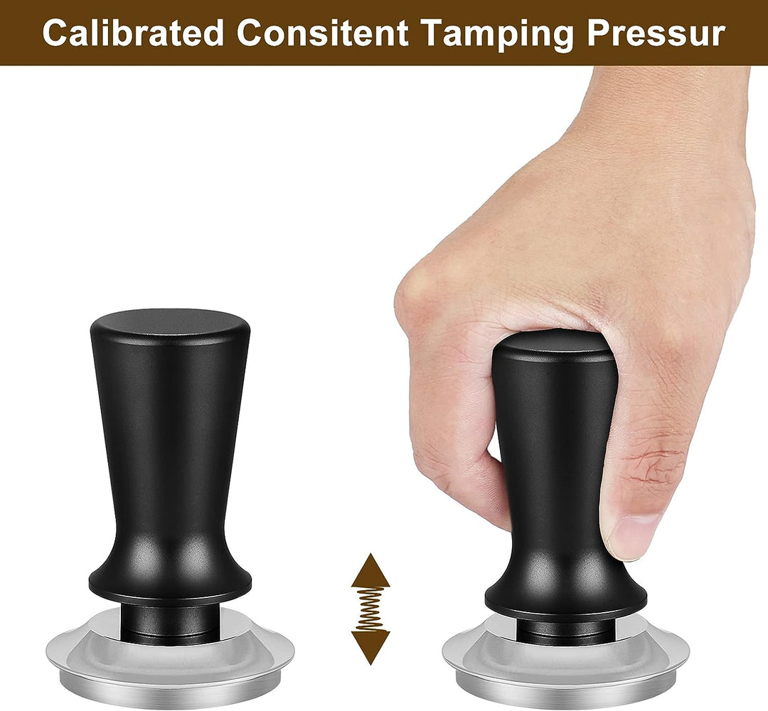 51mm Calibrated Espresso Coffee Tamper with Spring Loaded