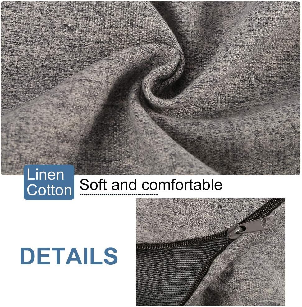 Bean Bag Cover Gray 100x120CM