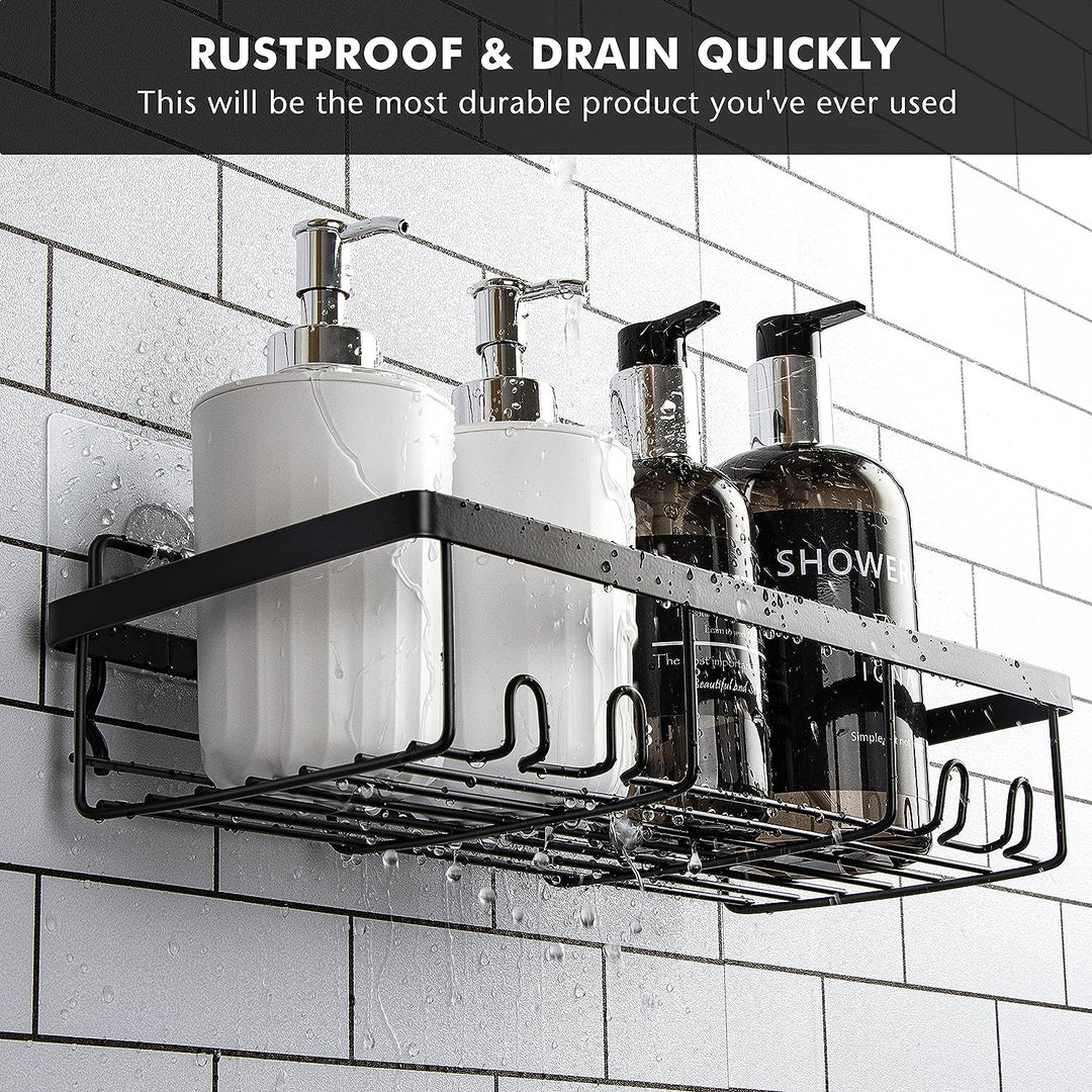 3Pcs Bathroom Shelves Basket