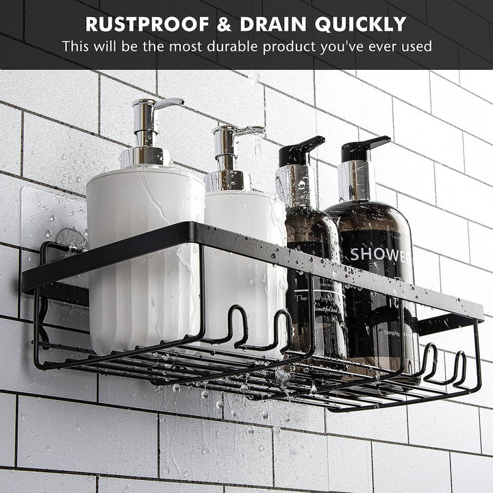 3Pcs Bathroom Shelves Basket