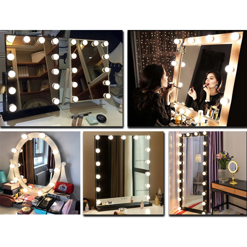 Vanity Mirror Lights Kit -10 Dimmable Light Bulbs -3 Color Model