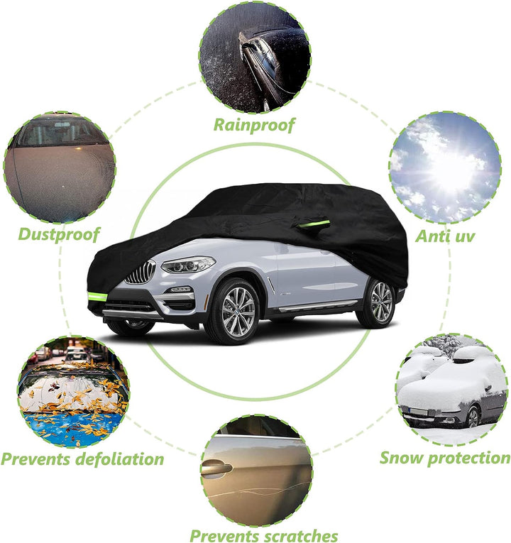 All-Weather Heavy Duty Car Cover for SUV 5.4M