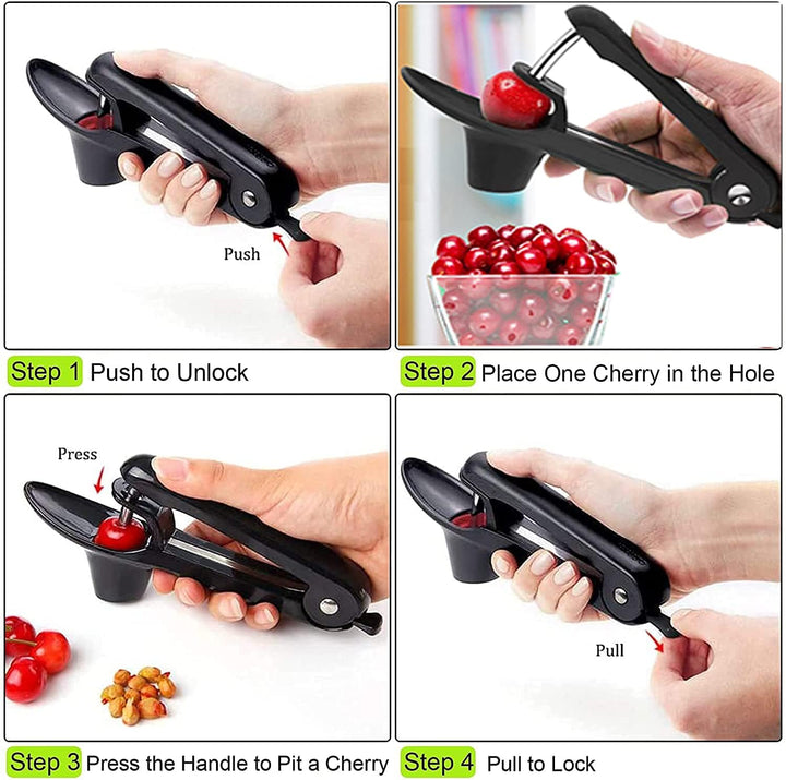 Multi-Function Fruit Pit Remover Cherry Pitter Tool