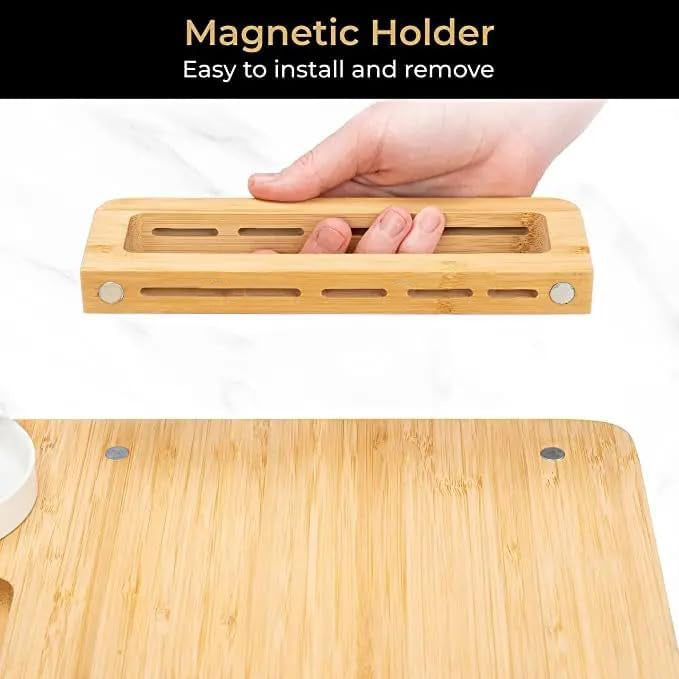 Bamboo Cheese Board and Knife Set