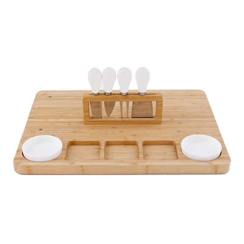 Bamboo Cheese Board and Knife Set