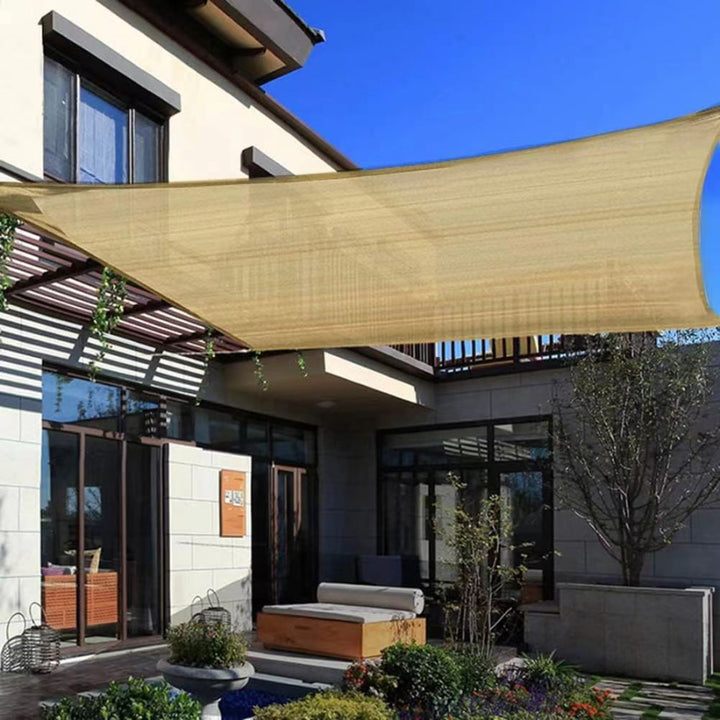 3X5M Rectangle Sun Shade Sail-Sand