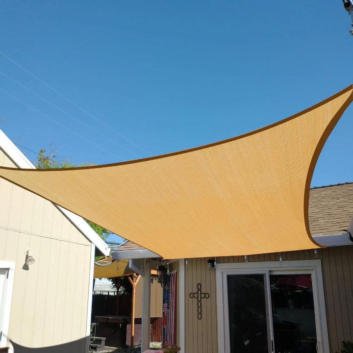 3X4M Rectangle Sun Shade Sail-Sand