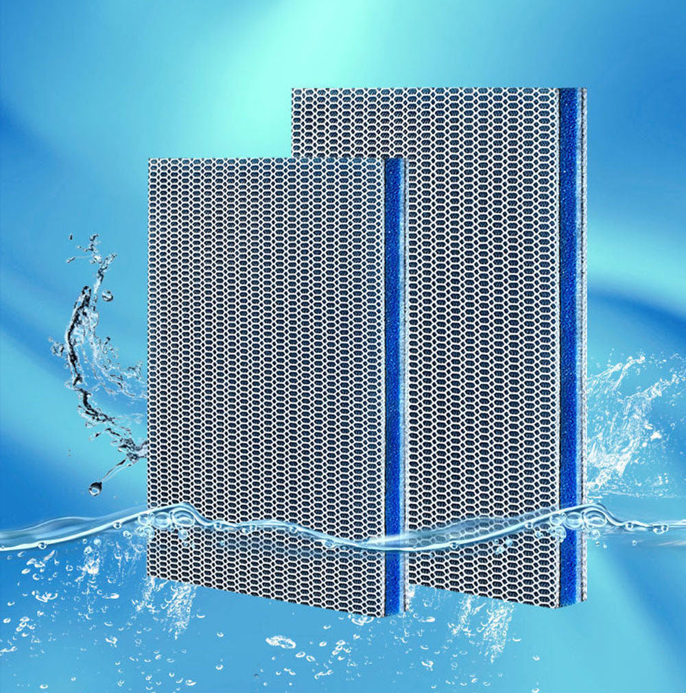 2-Pack 8-Layer Durable Aquarium Filter Sponge 40 x 30 cm