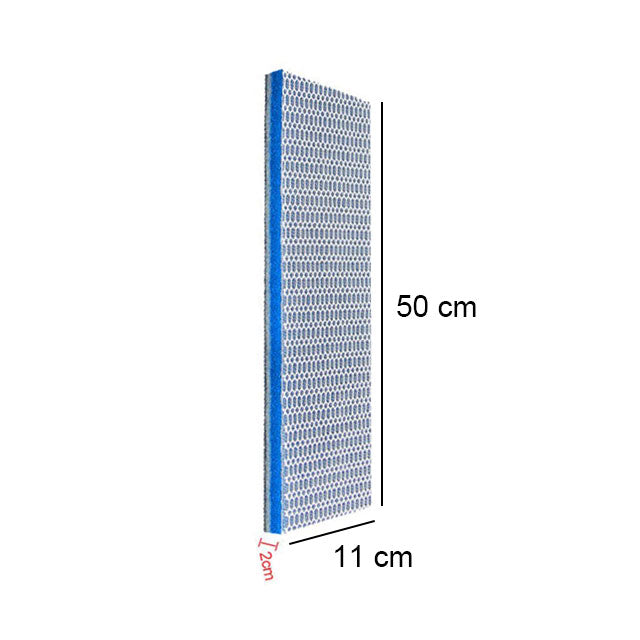 2Pack 8 Layer Durable Aquarium Filter Sponge 50X11CM