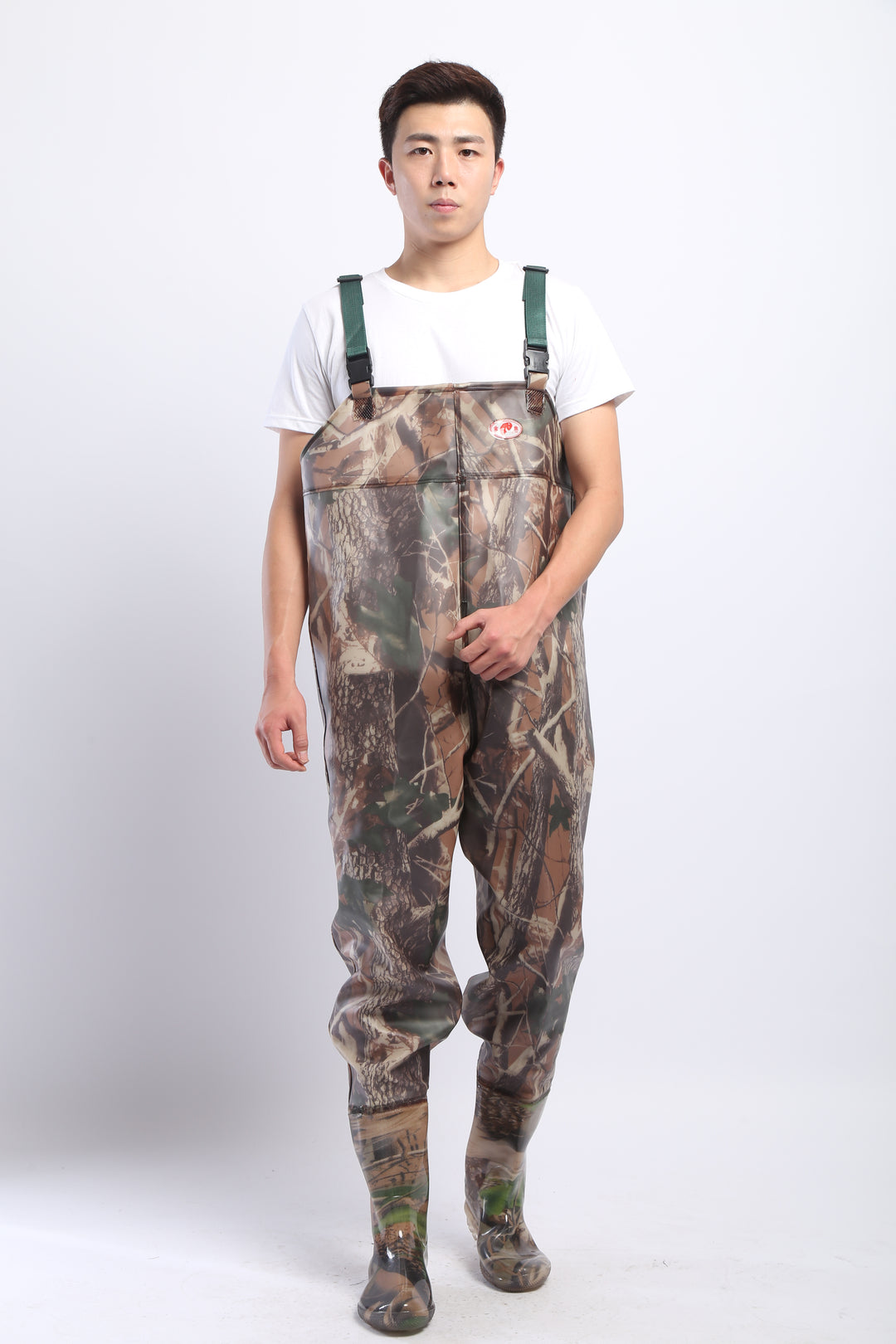 PVC Fishing & Hunting Lightweight Chest Waders-Size:42