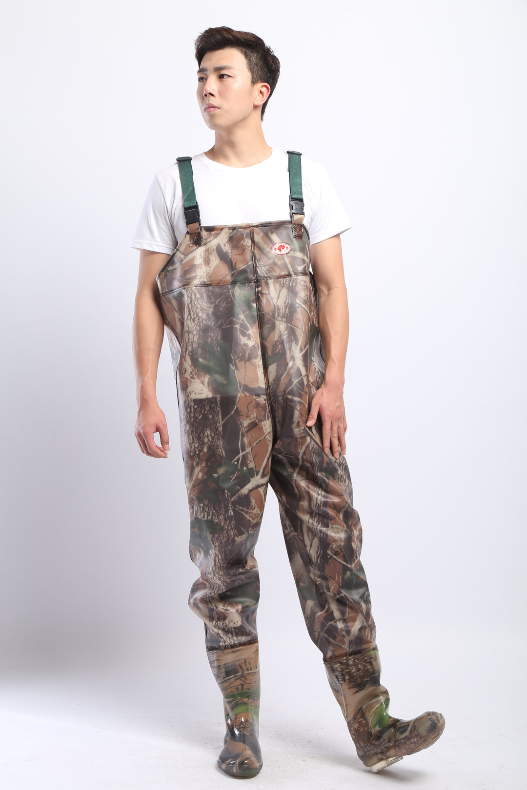 PVC Fishing & Hunting Lightweight Chest Waders-Size:42