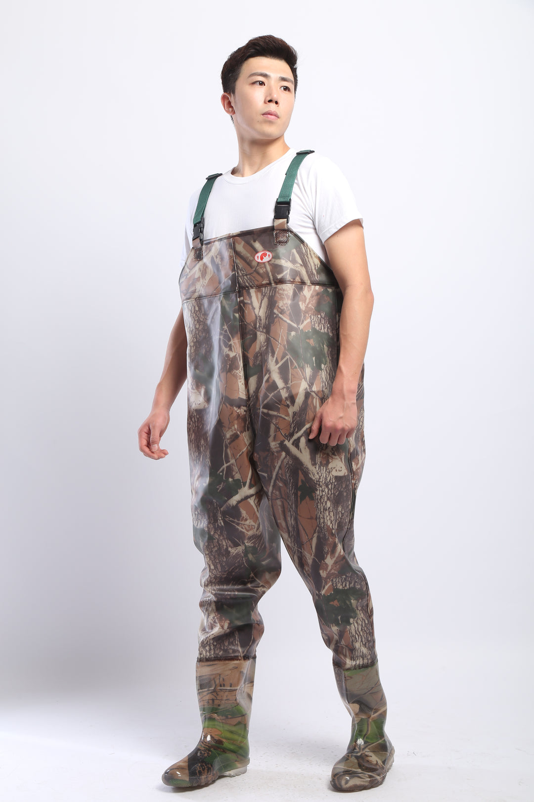 PVC Fishing & Hunting Lightweight Chest Waders-Size:41