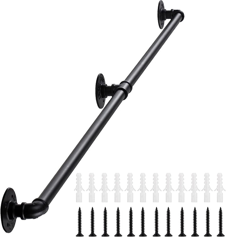 Industrial Pipe Stair Handrail-170CM