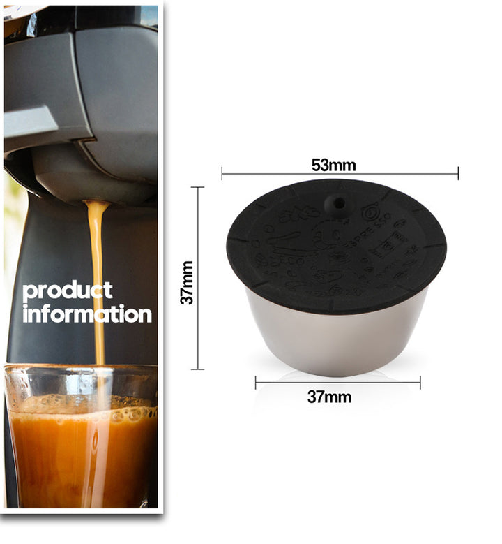 Stainless Steel Refillable Capsule for Dolce Gusto