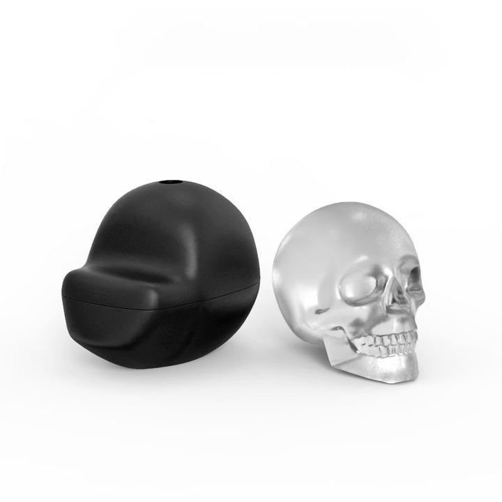 Large 3D Silicone Skull Ice Mold