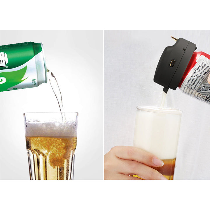 Portable Canned Beer Foamer Machine