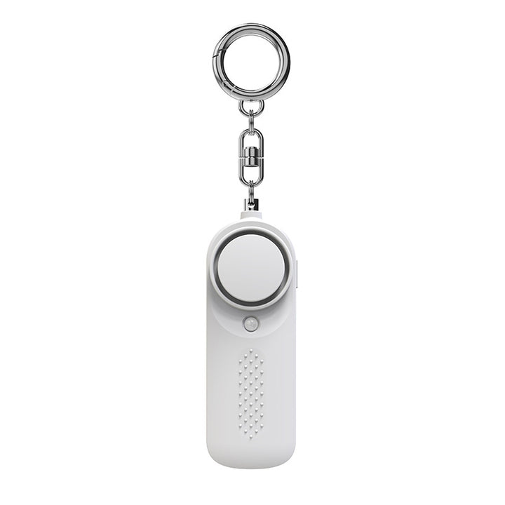 Safe Personal Alarm 130dB Self Defense Keychain Alarm-White