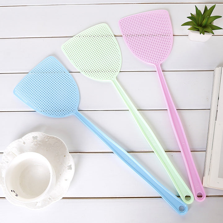 5 Pack Plastic Heavy Duty Manual Fly Swatter