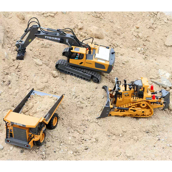 9 Channel Remote Control Dump Truck Toy