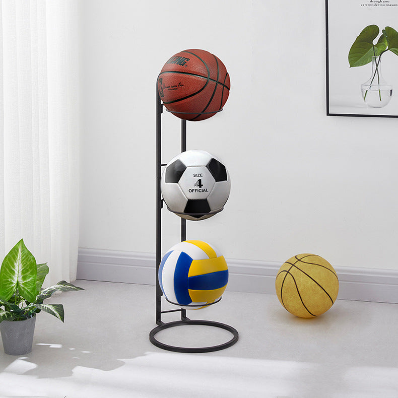 3 Tier Sports Equipment Ball Storage Rack