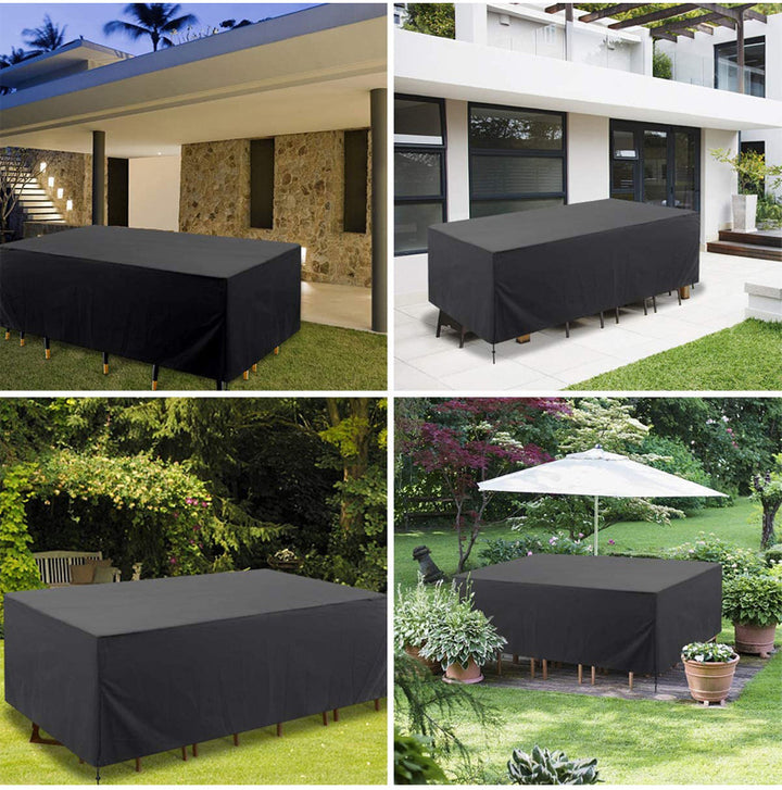 Rectangular Outdoor Furniture Waterproof Cover 230x165x80cm