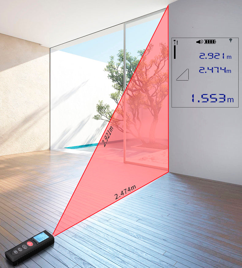 80m Mini Digital Laser Distance Meter