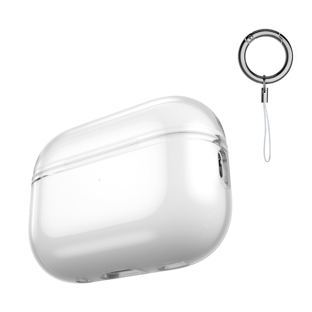 3 Pack Compatible Airpods Pro2 Case (Clear,Clear Black,Clear Pink)