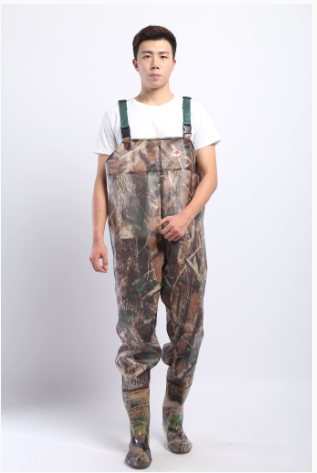 PVC Fishing & Hunting Lightweight Chest Waders-Size:43
