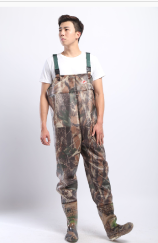 PVC Fishing & Hunting Lightweight Chest Waders-Size:43