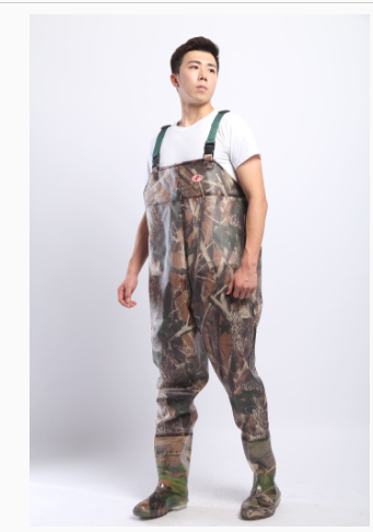 PVC Fishing & Hunting Lightweight Chest Waders-Size:43