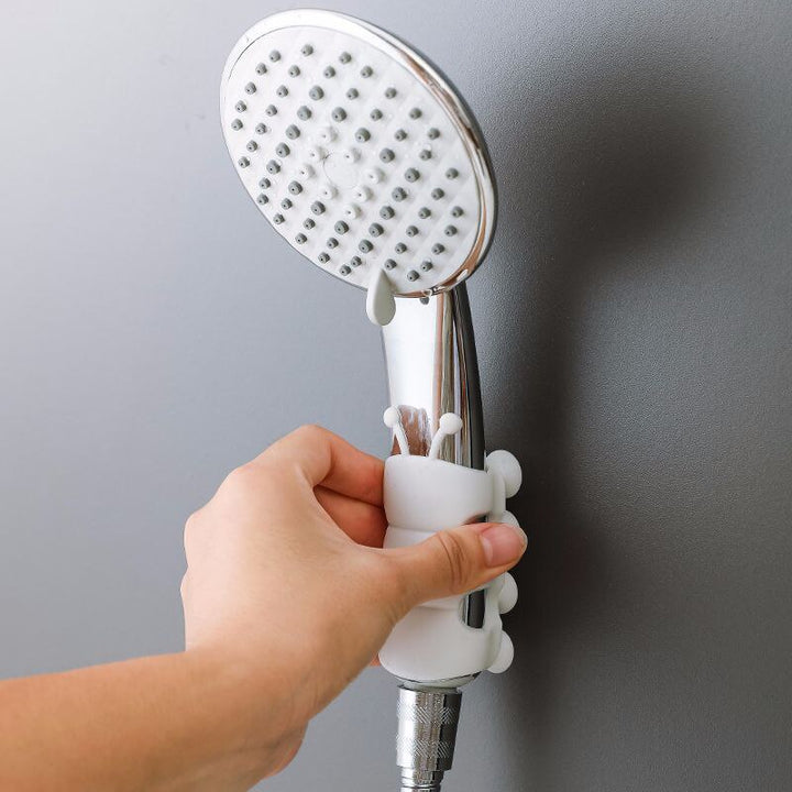 Silicone Suction Cup Shower Head Holder Bracket 2Pack