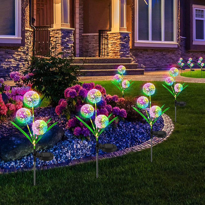Solar Dandelion Garden Lights Decorative with 36 LED