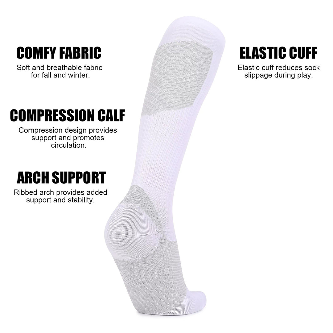Compression Thickened Bottom Long Socks 5Pack