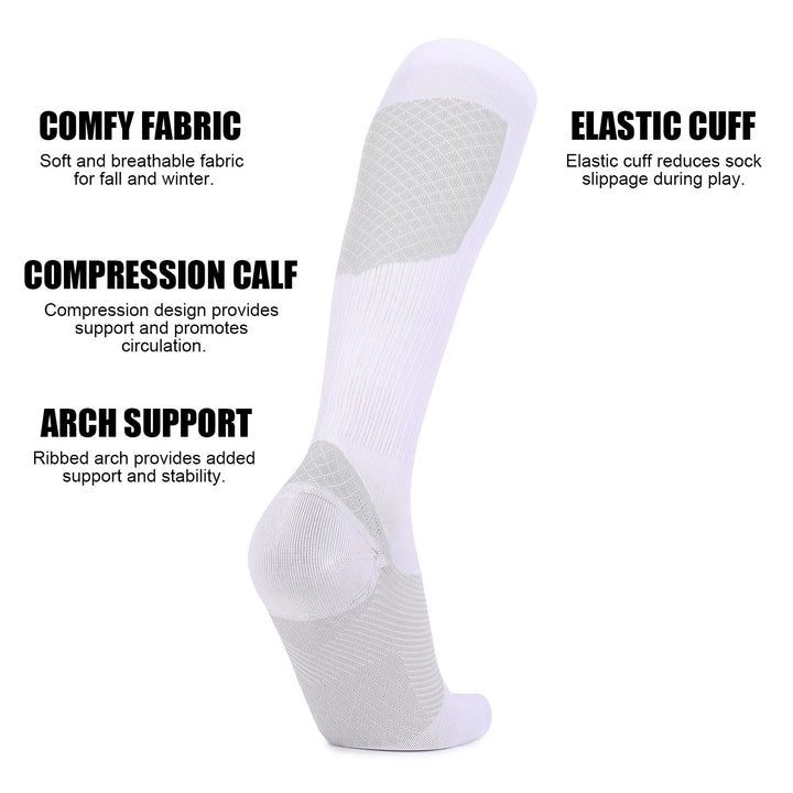 Compression Thickened Bottom Long Socks 5Pack