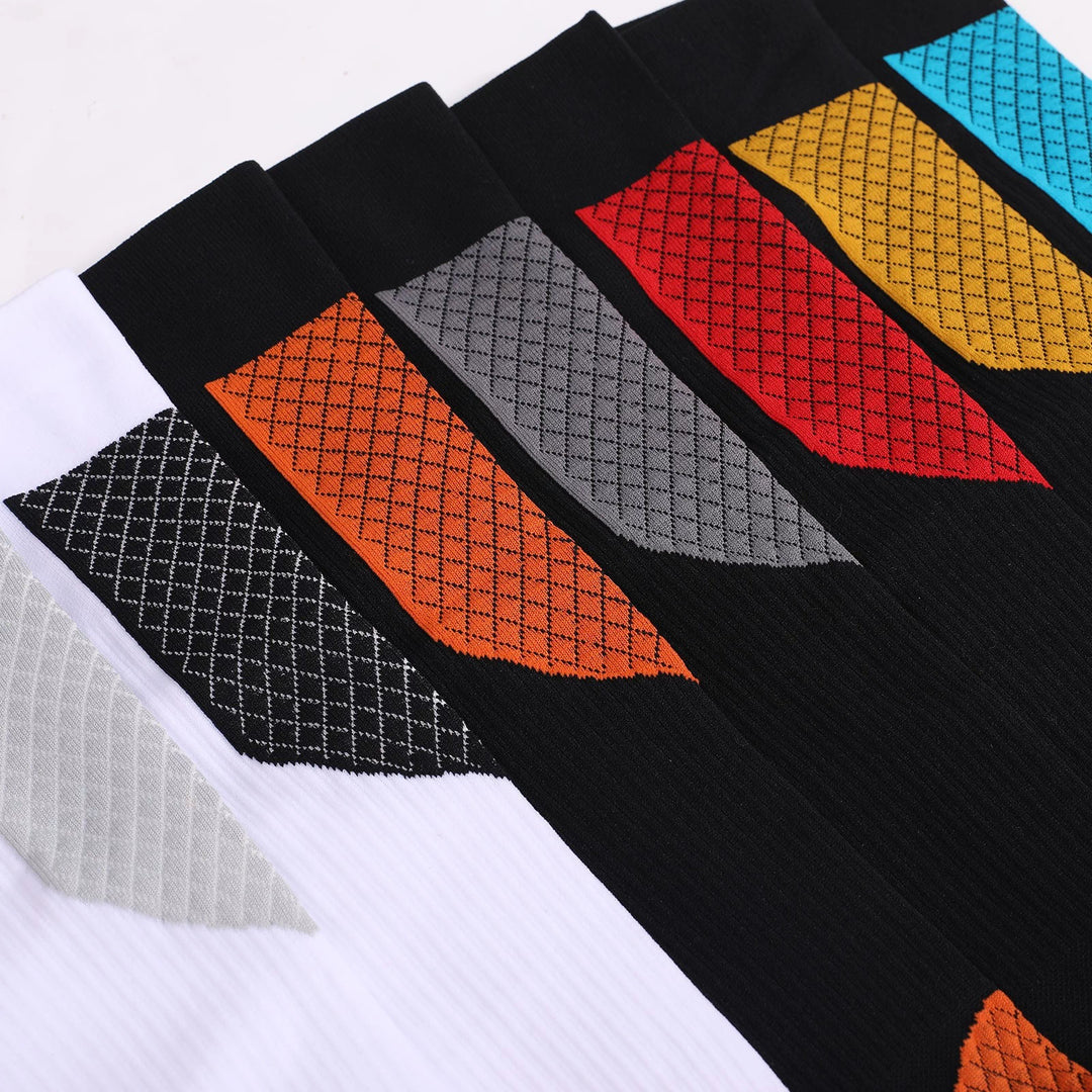 Compression Thickened Bottom Long Socks 5Pack