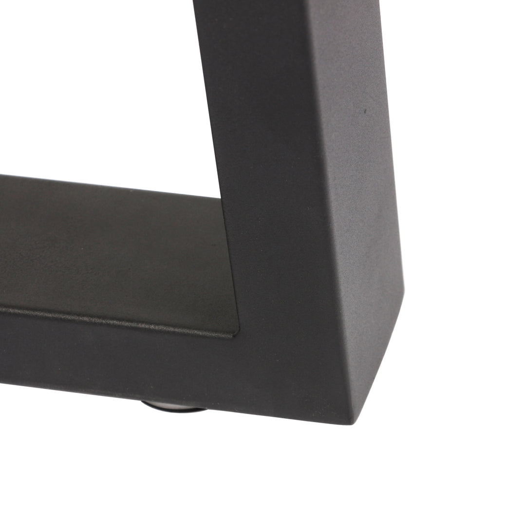 Set of 2 Steel Square Shape Table Desk Bench Legs 72cm