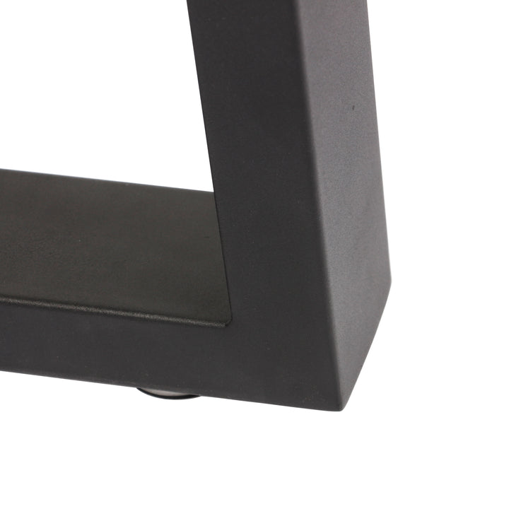 Set of 2 Steel Square Shape Table Desk Bench Legs 72cm